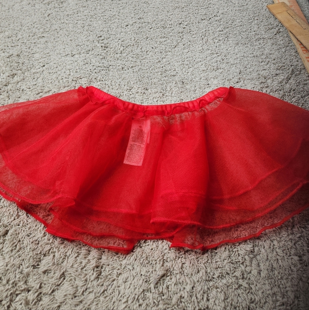 Toddler's Red Tulle Skirt - Carter's - 18M - Picture 8 of 8